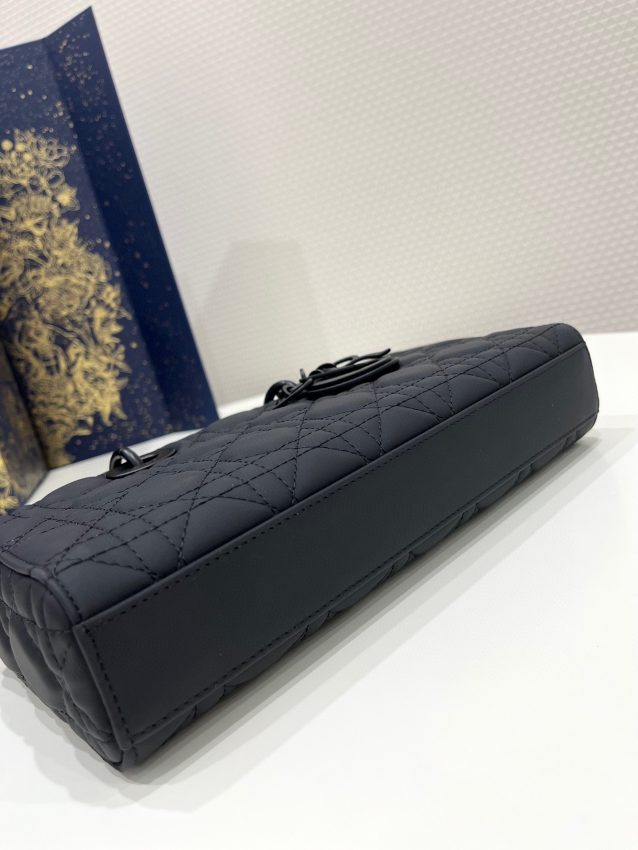 Replica Dior Lady D-Joy Large Bag Black Matte 6 Replica Dior Lady D-Joy Large Bag Black Matte - best quality luxury bag dupe