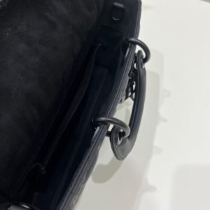 Replica Dior Lady D-Joy Large Bag Black Matte 7 Replica Dior Lady D-Joy Large Bag Black Matte - premium-grade designer purse dupe
