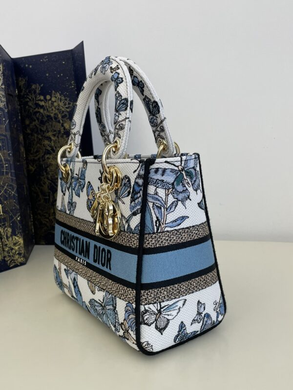 Replica Lady Dior D-Lite Butterfly - ultra-realistic fake designer tote
