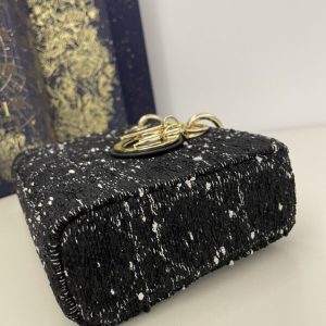 Replica Dior Lady D-Joy Large Bag Wool 4 Replica Dior Lady D-Joy Large Bag Wool - top-rated replica designer bag