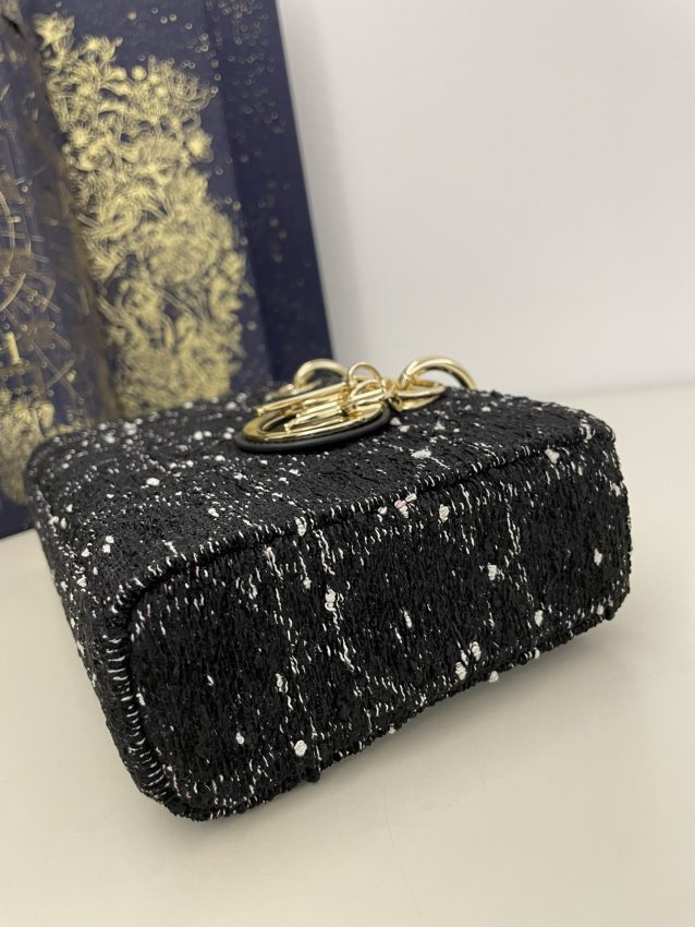 Replica Dior Lady D-Joy Large Bag Wool 4 Replica Dior Lady D-Joy Large Bag Wool - top-rated replica designer bag