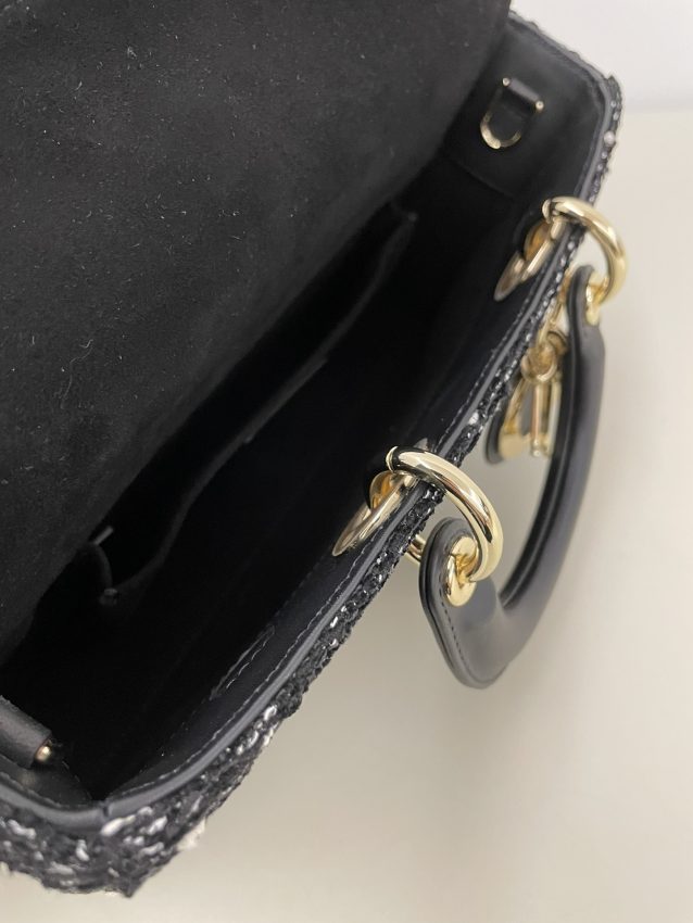 Replica Dior Lady D-Joy Large Bag Wool 5 Replica Dior Lady D-Joy Large Bag Wool - top-rated replica designer bag