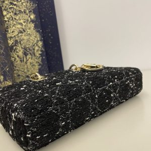 Replica Dior Lady D-Joy Large Bag Wool 9 Replica Dior Lady D-Joy Large Bag Wool - high-quality designer bag clone
