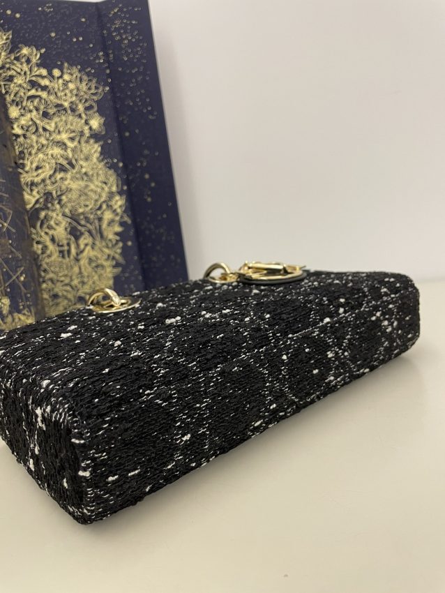 Replica Dior Lady D-Joy Large Bag Wool 9 Replica Dior Lady D-Joy Large Bag Wool - high-quality designer bag clone