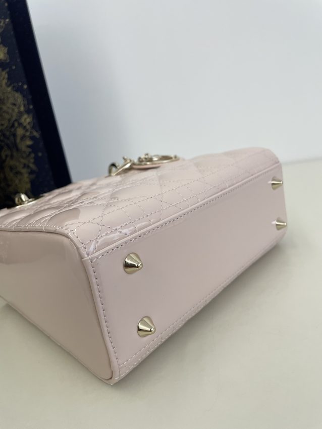 Replica Lady Dior Patent Pink ABC 2 Replica Lady Dior Patent Pink ABC - authentic-look luxury purse replica