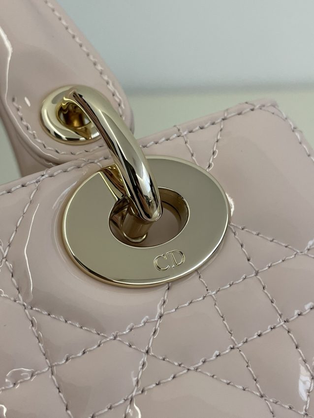 Replica Lady Dior Patent Pink ABC 4 Replica Lady Dior Patent Pink ABC - top-tier luxury replica shoulder bag