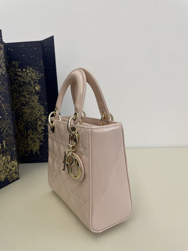 Replica Lady Dior Patent Pink ABC 5 Replica Lady Dior Patent Pink ABC - high-accuracy replica luxury purse