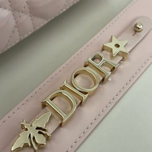 Replica Lady Dior Patent Pink ABC 7 Replica Lady Dior Patent Pink ABC - near-authentic luxury replica handbag