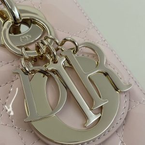 Replica Lady Dior Patent Pink ABC 9 Replica Lady Dior Patent Pink ABC - ultra-realistic fake designer tote