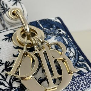 Replica Lady Dior D-Lite Blue Zodiac 2 Replica Lady Dior D-Lite Blue Zodiac - premium-grade designer purse dupe