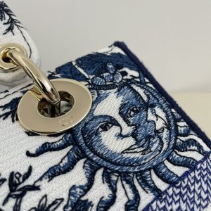 Replica Lady Dior D-Lite Blue Zodiac 4 Replica Lady Dior D-Lite Blue Zodiac - high-end fake designer purse