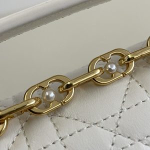 Replica Dior Jolie Top Handle White 3 Replica Dior Jolie Top Handle White - top-tier luxury replica shoulder bag