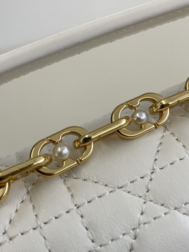 Replica Dior Jolie Top Handle White 3 Replica Dior Jolie Top Handle White - top-tier luxury replica shoulder bag