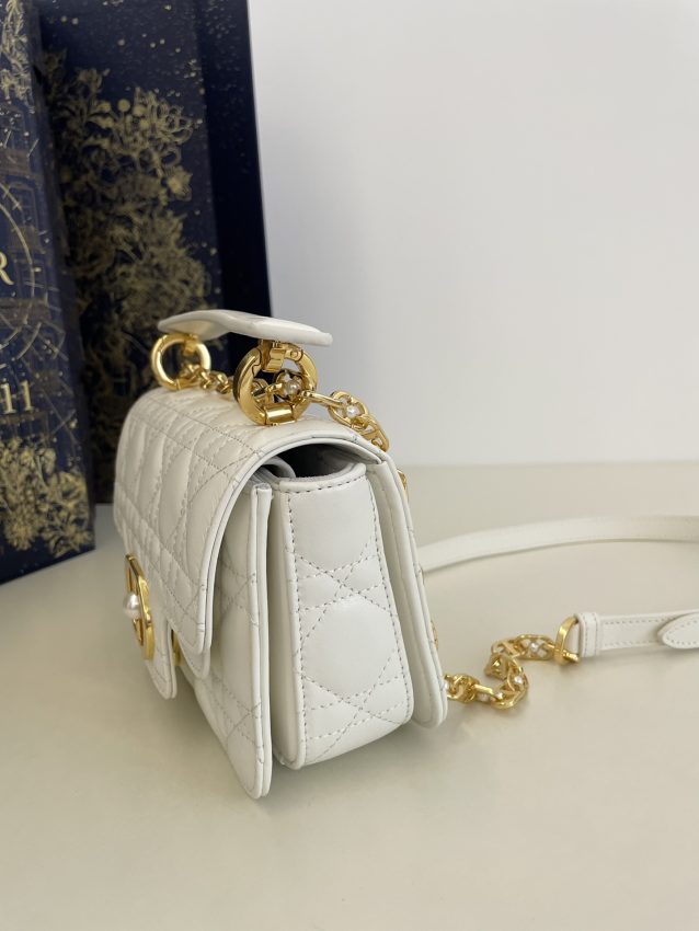 Replica Dior Jolie Top Handle White 4 Replica Dior Jolie Top Handle White - elite superclone designer purse