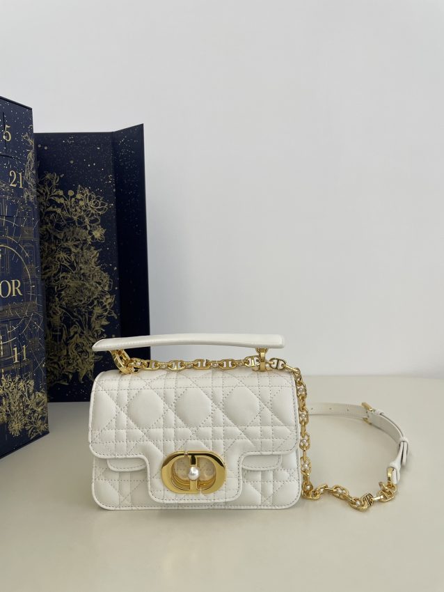Replica Dior Jolie Top Handle White 1 Replica Dior Jolie Top Handle White - top-rated replica designer bag