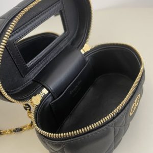 Replica Dior 30 Montaigne Vanity Black - high-accuracy replica luxury purse