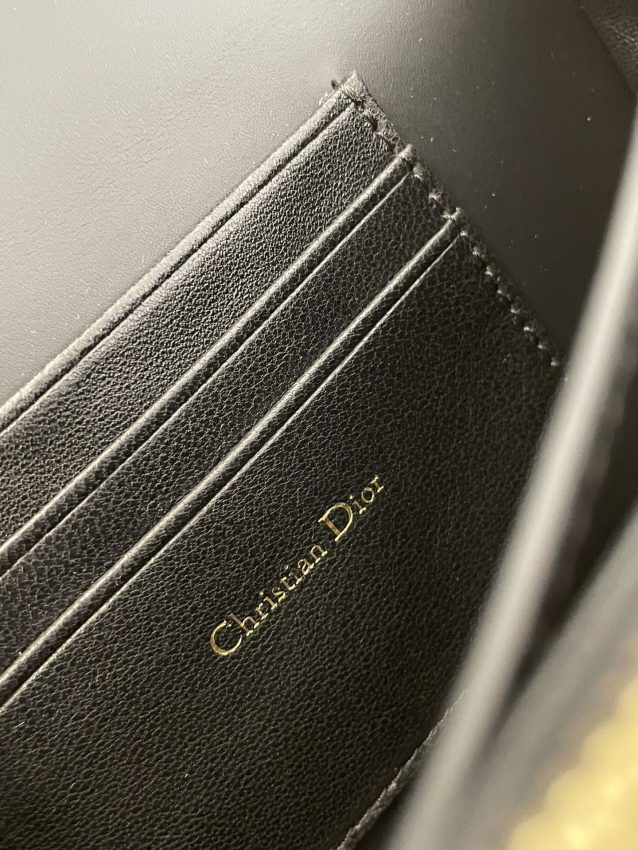 Replica Dior Miss Caro Black Wool 3 Replica Dior Miss Caro Black Wool - high-accuracy replica luxury purse