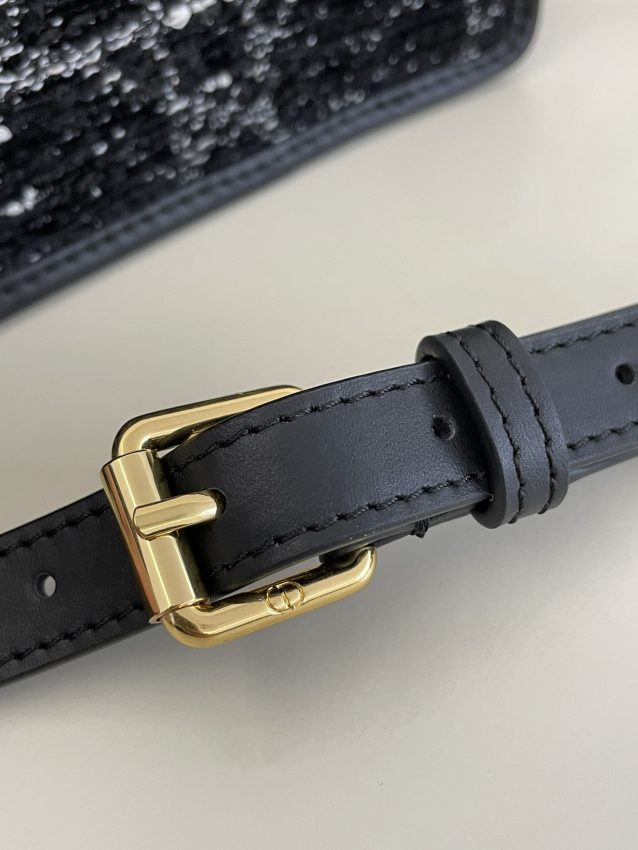 Replica Dior Miss Caro Black Wool 7 Replica Dior Miss Caro Black Wool - premium-grade designer purse dupe
