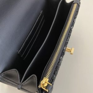 Replica Dior Miss Caro Black Wool 9 Replica Dior Miss Caro Black Wool - high-end fake designer purse