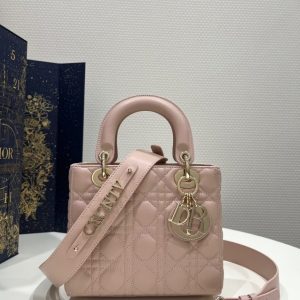 Replica Lady Dior Powered Pink ABC 1 Replica Lady Dior Powered Pink ABC - 1:1 designer replica handbag