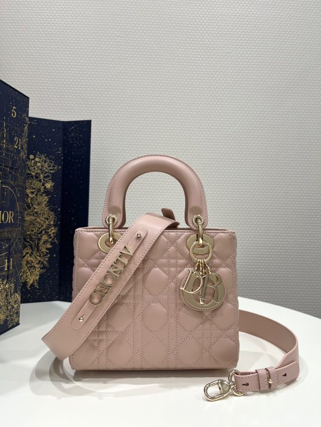 Replica Lady Dior Powered Pink ABC 1 Replica Lady Dior Powered Pink ABC - 1:1 designer replica handbag