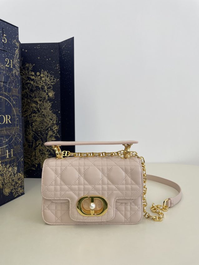 Replica Dior Jolie Top Handle Pink 8 Replica Dior Jolie Top Handle Pink - premium 1:1 fake handbag model