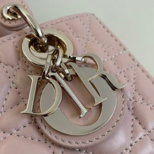 Replica Dior Lady D-Joy Mini Bag Pink 2 Replica Dior Lady D-Joy Mini Bag Pink - authentic-look luxury purse replica