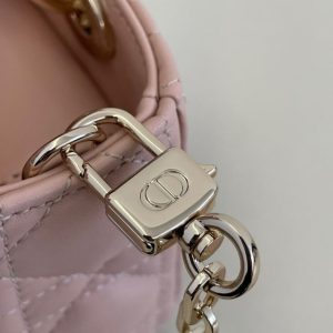 Replica Dior Lady D-Joy Mini Bag Pink 7 Replica Dior Lady D-Joy Mini Bag Pink - top-tier luxury replica shoulder bag