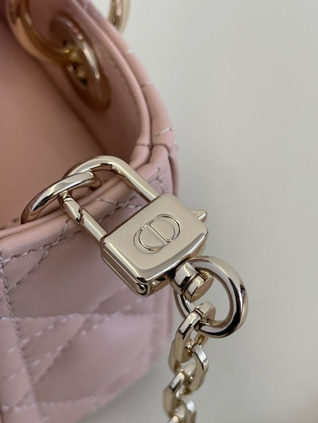 Replica Dior Lady D-Joy Mini Bag Pink 7 Replica Dior Lady D-Joy Mini Bag Pink - top-tier luxury replica shoulder bag
