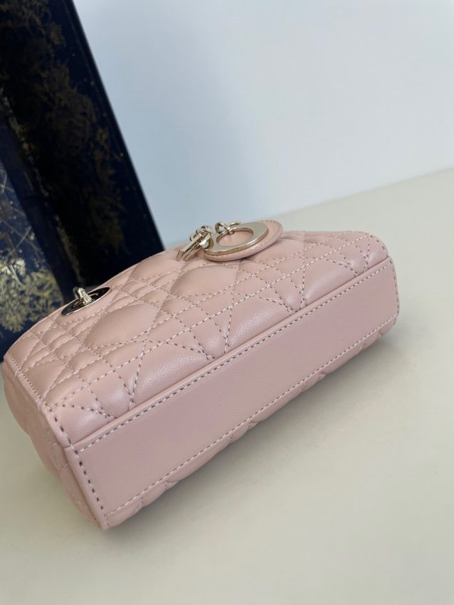 Replica Dior Lady D-Joy Mini Bag Pink 8 Replica Dior Lady D-Joy Mini Bag Pink - best-selling designer handbag dupe