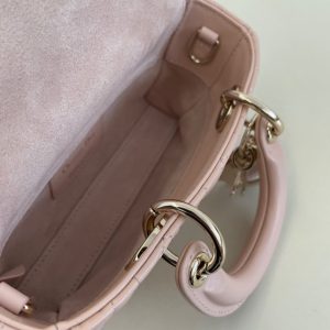 Replica Dior Lady D-Joy Mini Bag Pink 9 Replica Dior Lady D-Joy Mini Bag Pink - realistic designer-inspired fake bag