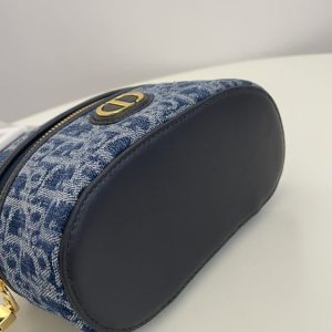 Replica Dior 30 Montaigne Vanity Denim Blue 2 Replica Dior 30 Montaigne Vanity Denim Blue - high-quality designer bag clone