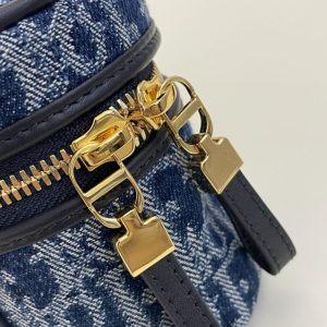 Replica Dior 30 Montaigne Vanity Denim Blue 4 Replica Dior 30 Montaigne Vanity Denim Blue - high-quality designer bag clone