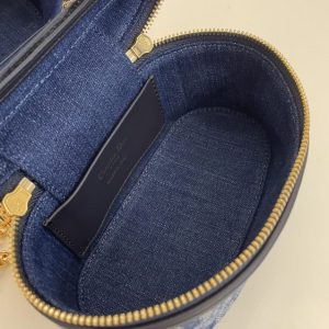 Replica Dior 30 Montaigne Vanity Denim Blue 6 Replica Dior 30 Montaigne Vanity Denim Blue - authentic-look luxury purse replica