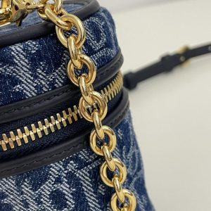Replica Dior 30 Montaigne Vanity Denim Blue 7 Replica Dior 30 Montaigne Vanity Denim Blue - high-quality designer bag clone
