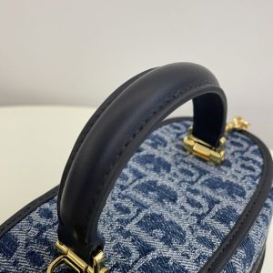 Replica Dior 30 Montaigne Vanity Denim Blue 8 Replica Dior 30 Montaigne Vanity Denim Blue - ultra-realistic fake designer tote