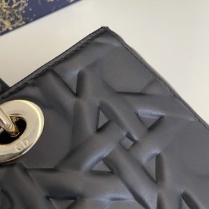 Replica Dior Lady D-Joy Large Bag Black New 2 Replica Dior Lady D-Joy Large Bag Black New - best quality luxury bag dupe