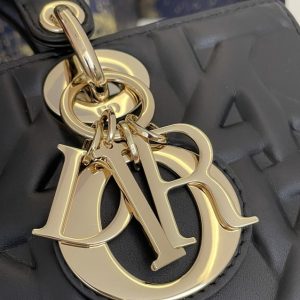 Replica Dior Lady D-Joy Large Bag Black New 3 Replica Dior Lady D-Joy Large Bag Black New - high-accuracy replica luxury purse