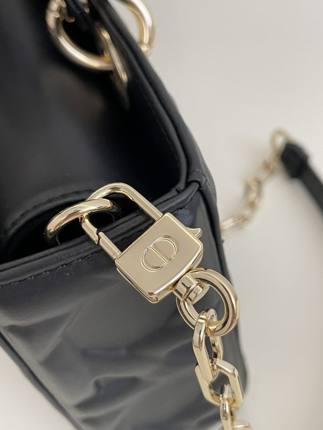 Replica Dior Lady D-Joy Large Bag Black New 4 Replica Dior Lady D-Joy Large Bag Black New - top-tier luxury replica shoulder bag