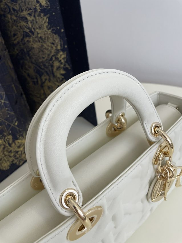 Replica Dior Lady D-Joy Large Bag New White 5 Replica Dior Lady D-Joy Large Bag New White - best-selling designer handbag dupe