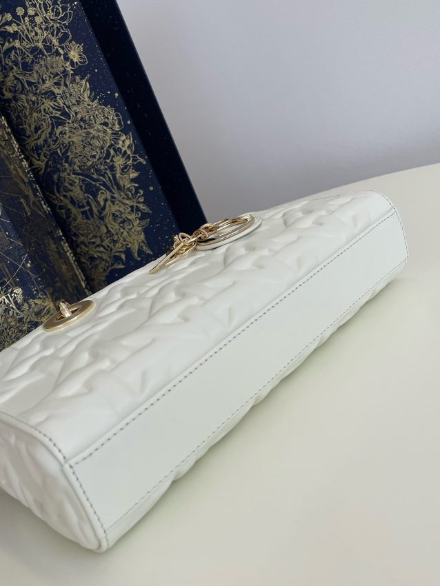 Replica Dior Lady D-Joy Large Bag New White 7 Replica Dior Lady D-Joy Large Bag New White - top-tier luxury replica shoulder bag