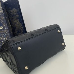 Replica Lady Dior Medium Black - top-rated replica designer bag