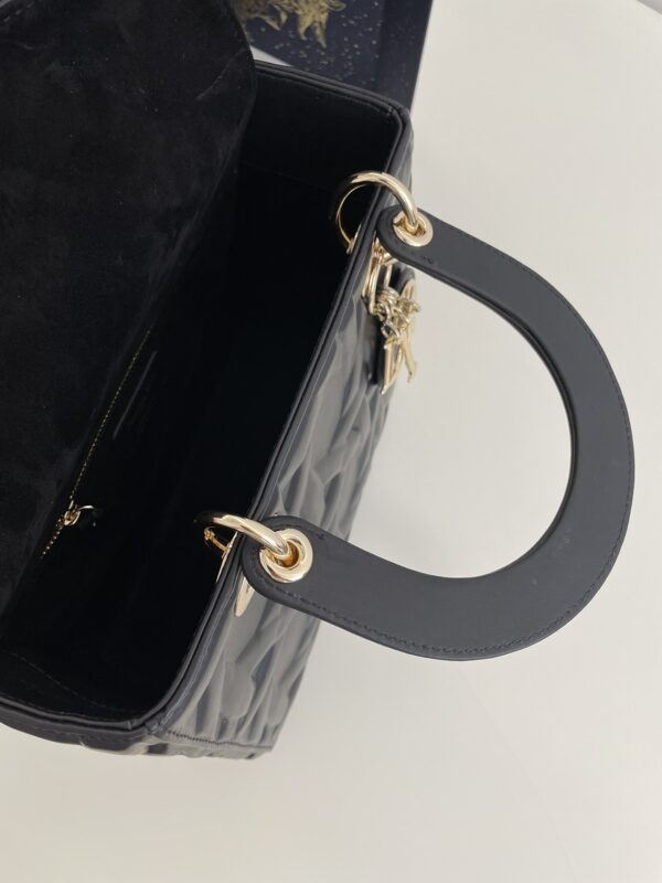 Replica Lady Dior Medium Black - realistic designer-inspired fake bag