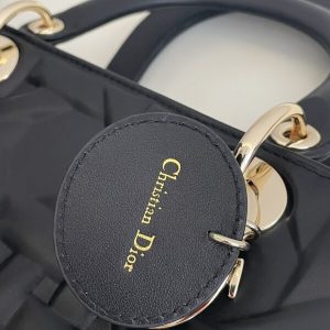 Replica Lady Dior Large Black New 8 Replica Lady Dior Large Black New - high-accuracy replica luxury purse
