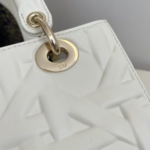 Replica Lady Dior Medium White 2 Replica Lady Dior Medium White - premium-grade designer purse dupe