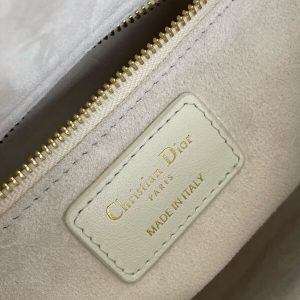 Replica Lady Dior Large White - high-quality designer bag clone