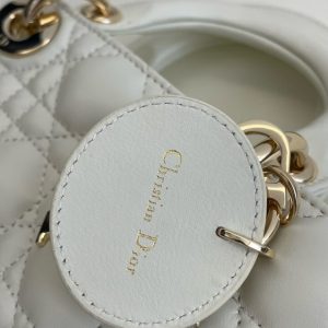 Replica Dior Lady D-Joy Large Bag White 3 Replica Dior Lady D-Joy Large Bag White - top-tier luxury replica shoulder bag