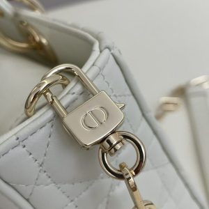 Replica Dior Lady D-Joy Large Bag White 4 Replica Dior Lady D-Joy Large Bag White - elite superclone designer purse
