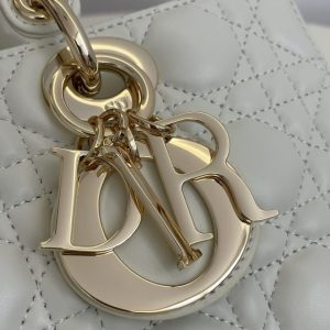 Replica Dior Lady D-Joy Large Bag White 6 Replica Dior Lady D-Joy Large Bag White - authentic-look luxury purse replica