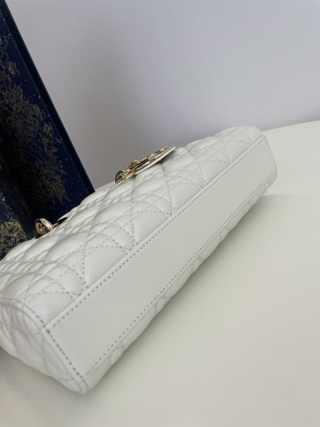 Replica Dior Lady D-Joy Large Bag White 8 Replica Dior Lady D-Joy Large Bag White - top-rated replica designer bag